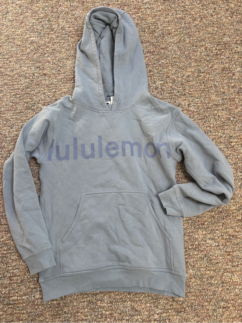 Lululemon Blue Logo Hoodie